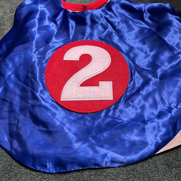 Mud Pie super hero birthday cape shirts multiple ages and sizes available - Picture 4 of 5